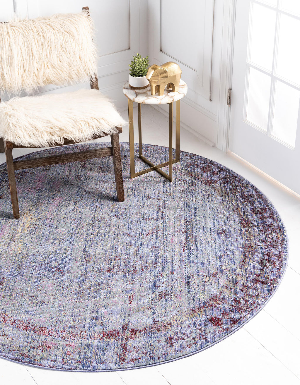 Zaire - Purple Gradient Rug