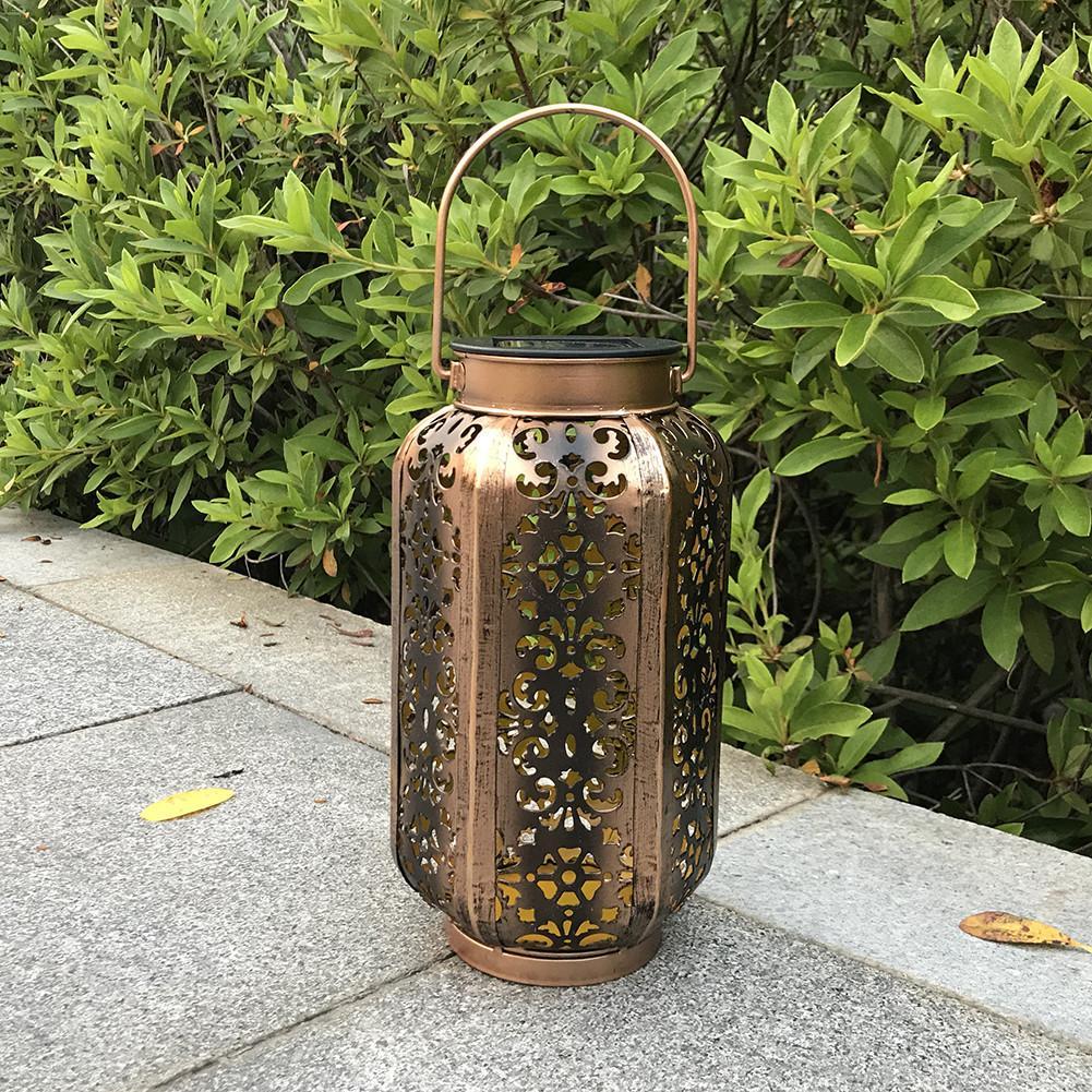 Soraya - LED Solar Outdoor Moroccan Lamp