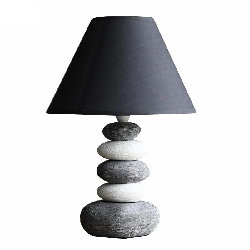 Stonia - Modern Ceramic Stone Lamp